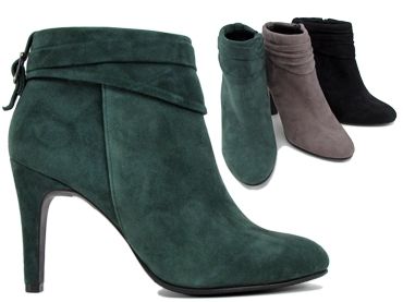 戴安小指及黛安优雅高跟鞋短统靴鞋跟高度 90 毫米 2014 年秋冬新产品